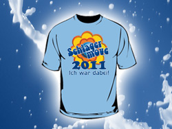 Neu: Offizielle Schlagermove-T-Shirts 2011